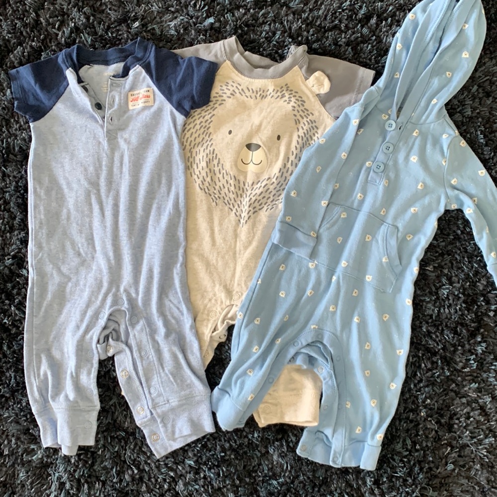 Carters Baby Boy Jumpsuits 3-6M
